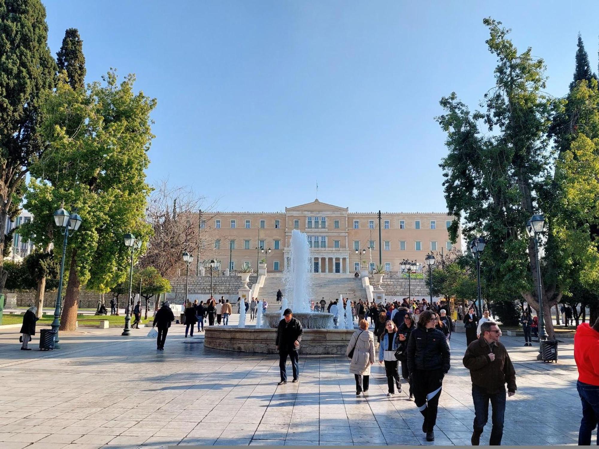 Elegant Apartment In Syntagma Square Atena Exterior foto