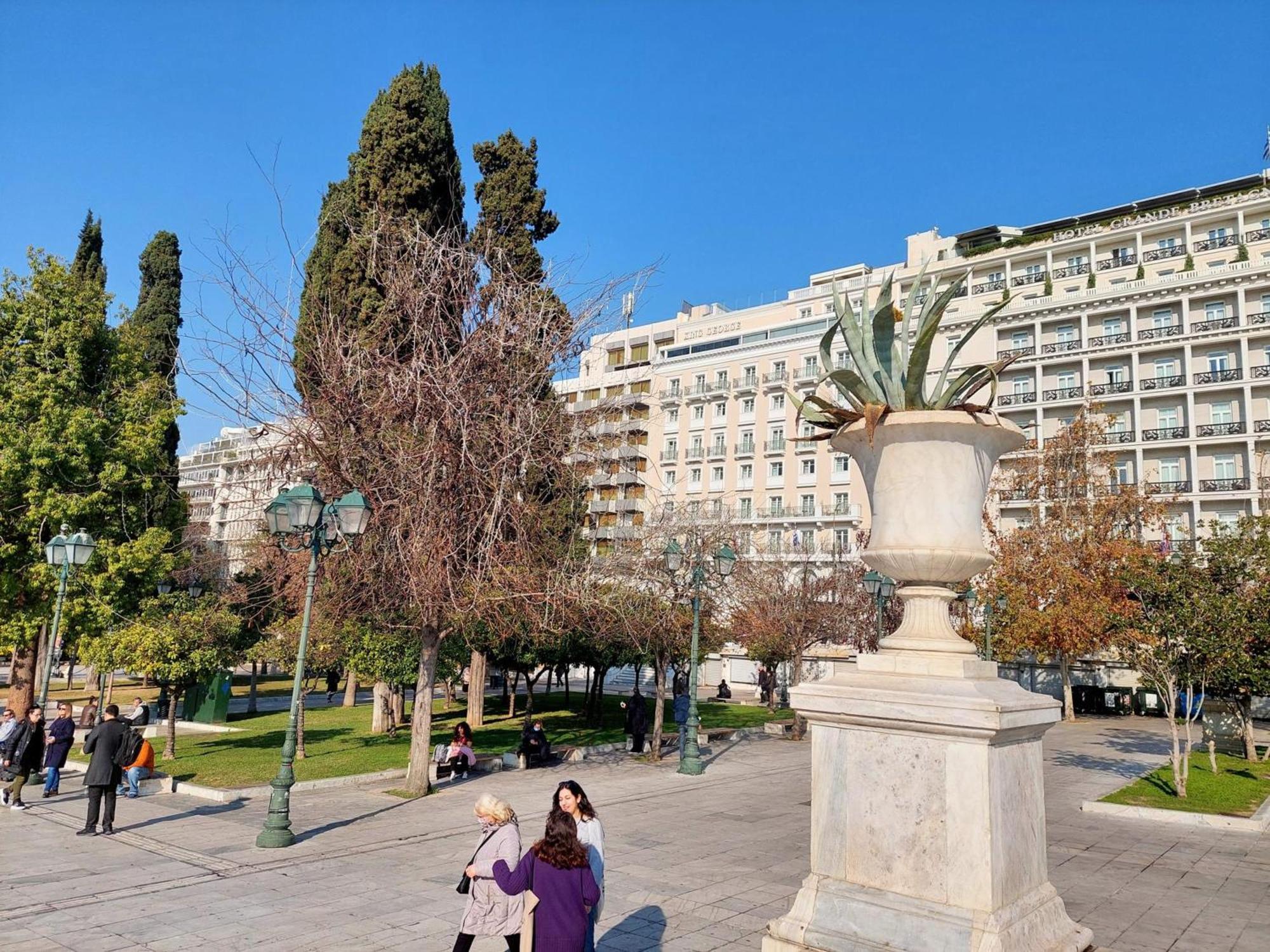 Elegant Apartment In Syntagma Square Atena Exterior foto