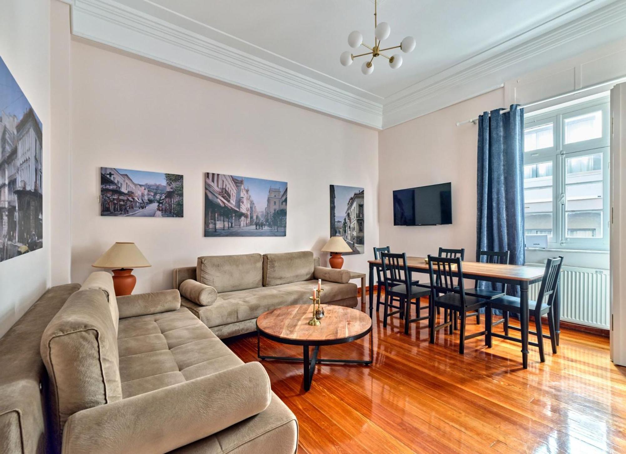Elegant Apartment In Syntagma Square Atena Exterior foto